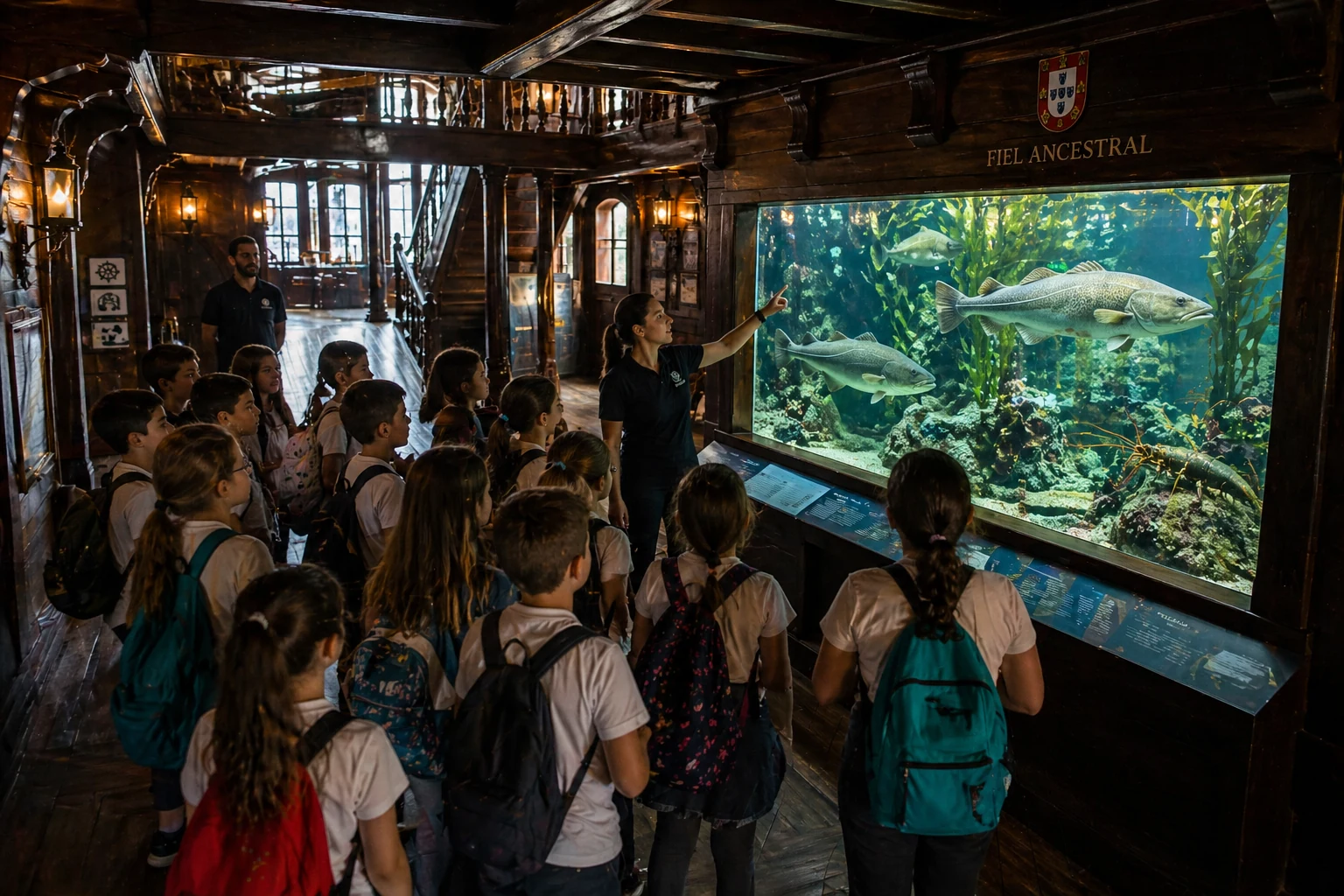 Visitas de estudo no museu Fiel Ancestral